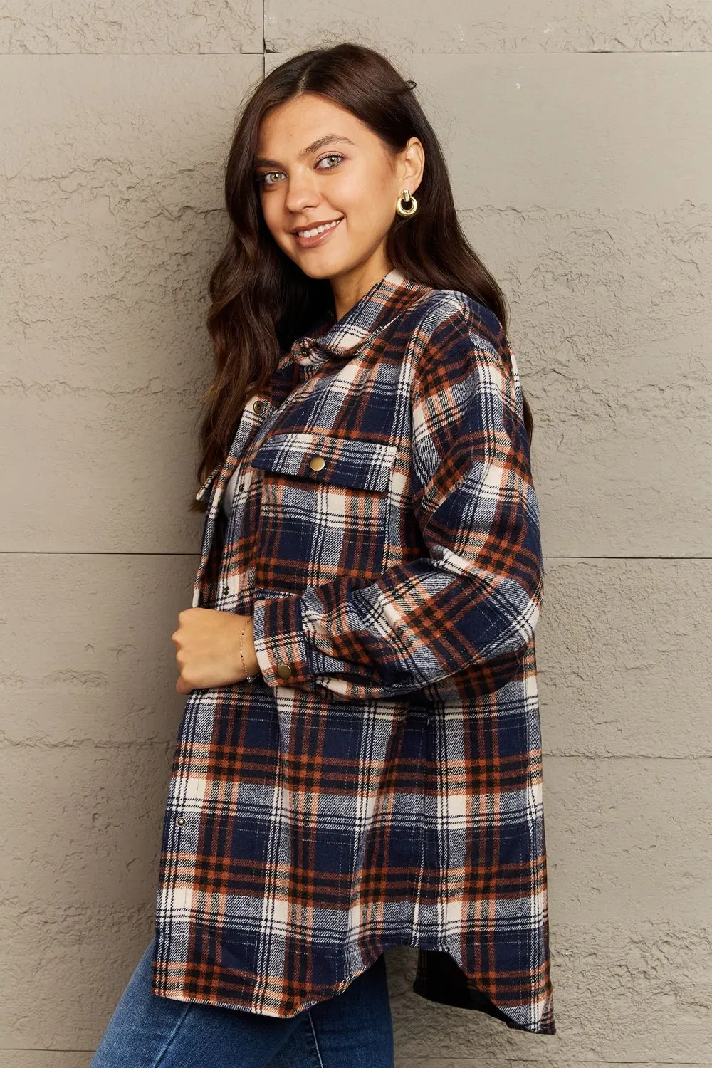 8 Cozy Plaid Shackets ( S - 3X )