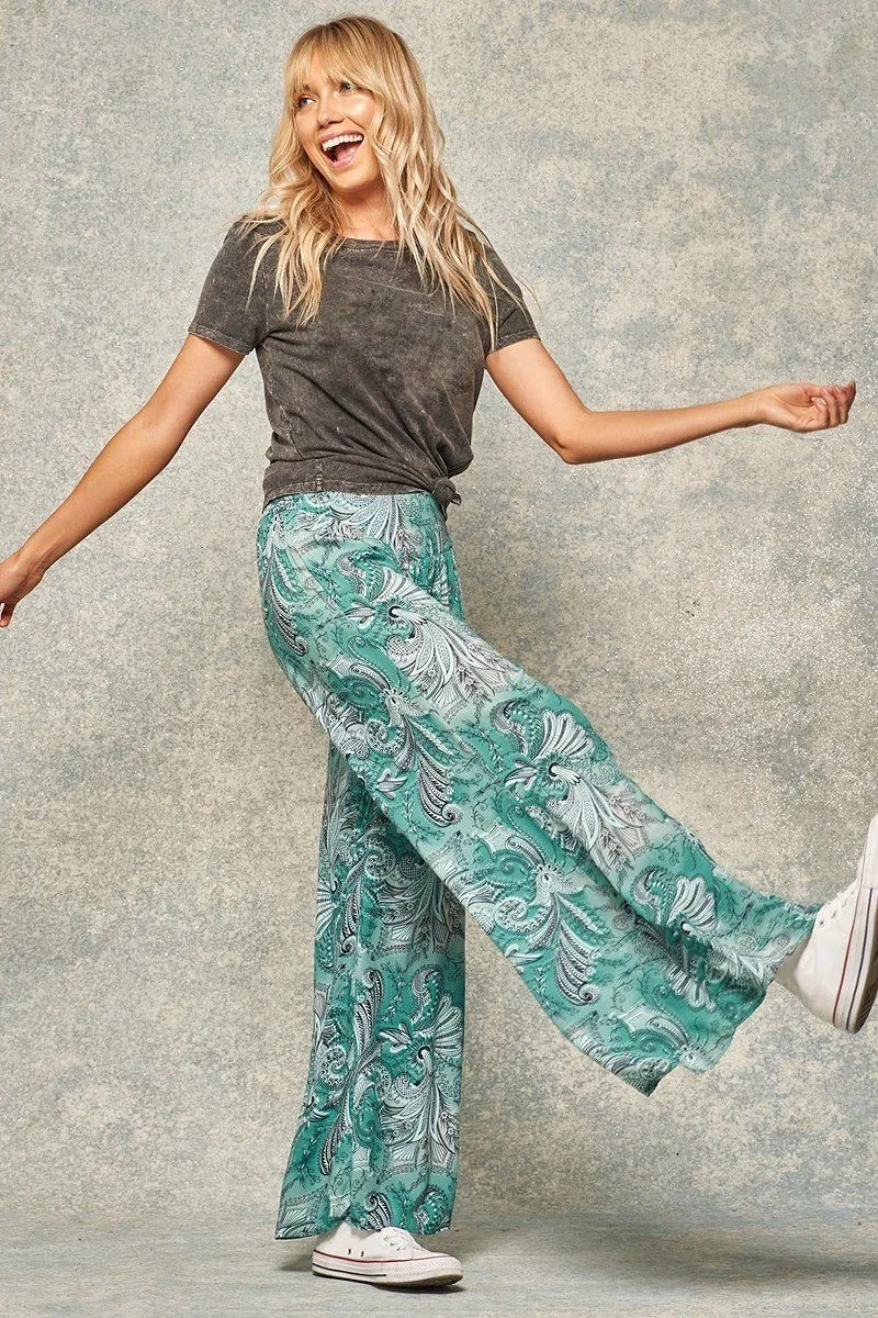 A Pair Of Paisley-print Pants