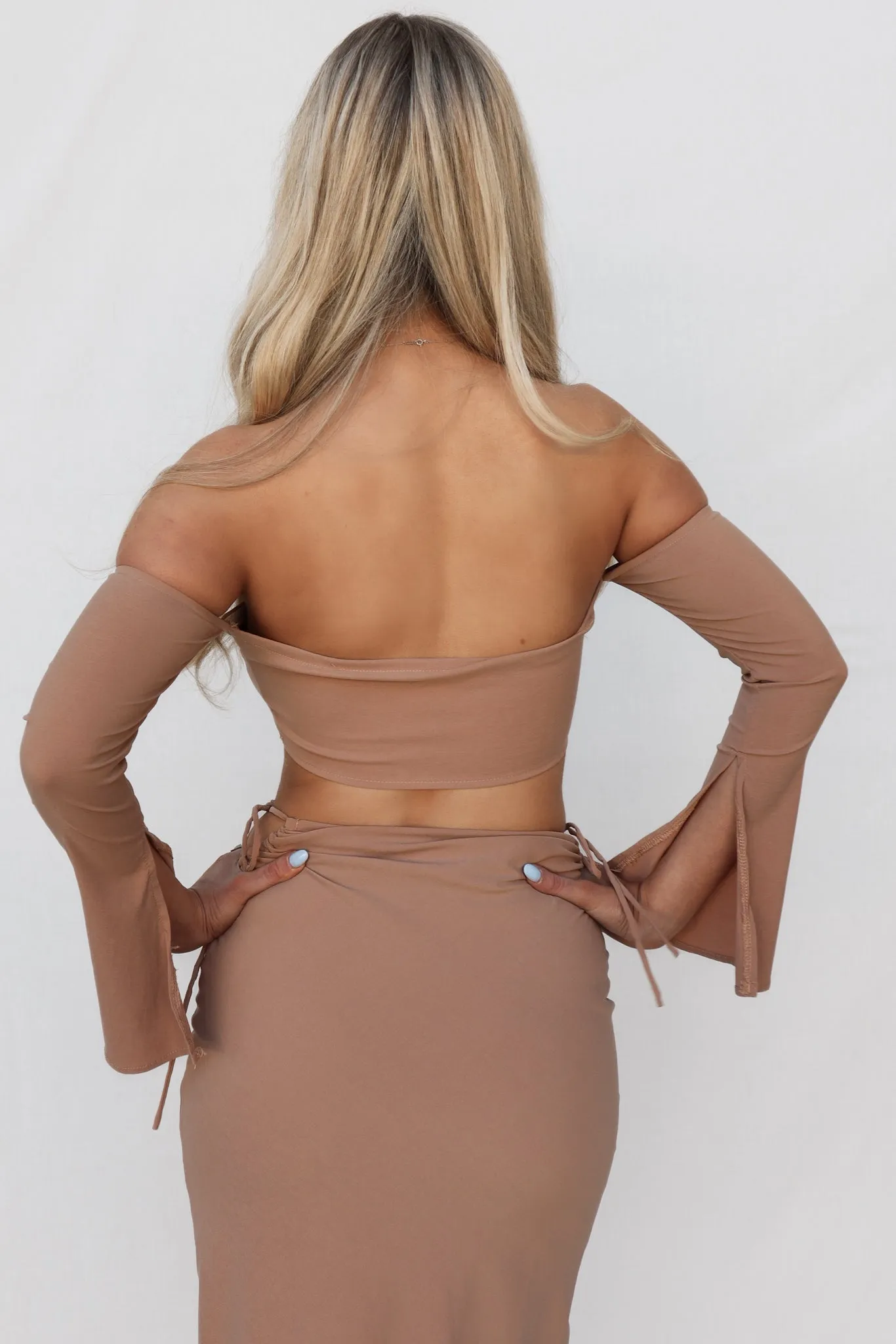 Allira Set Top - Tan