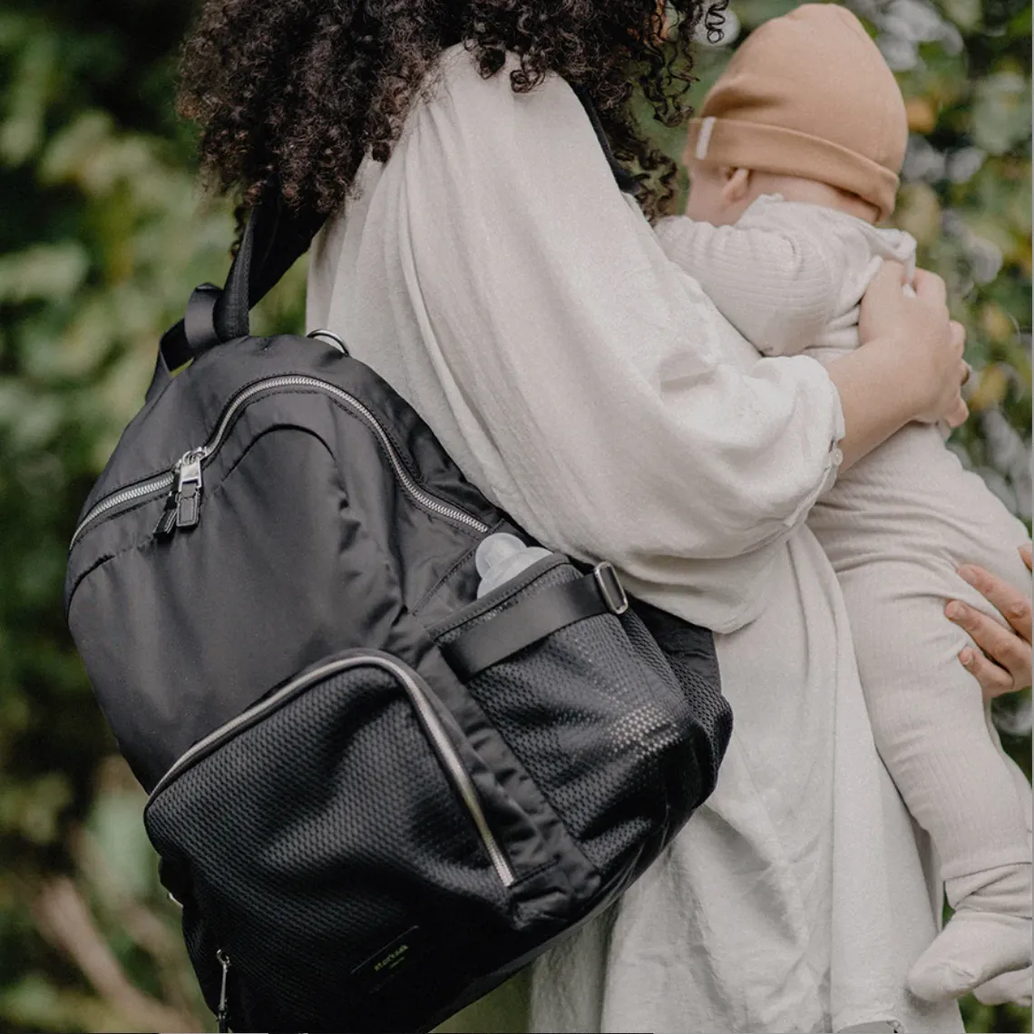 Baby Bag - Storksak Hero Backpack Black