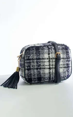 Beth Boucle Bag | Navy