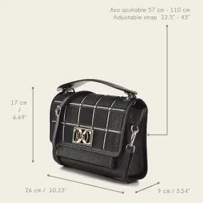 BOD0BMA - Cuadra black fashion stingray bag for women