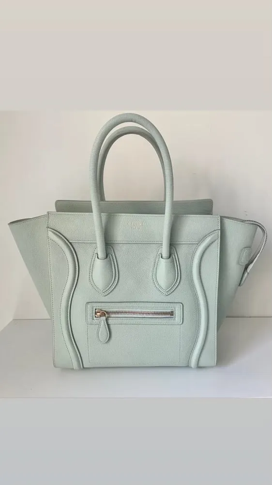 Celine micro luggage bag