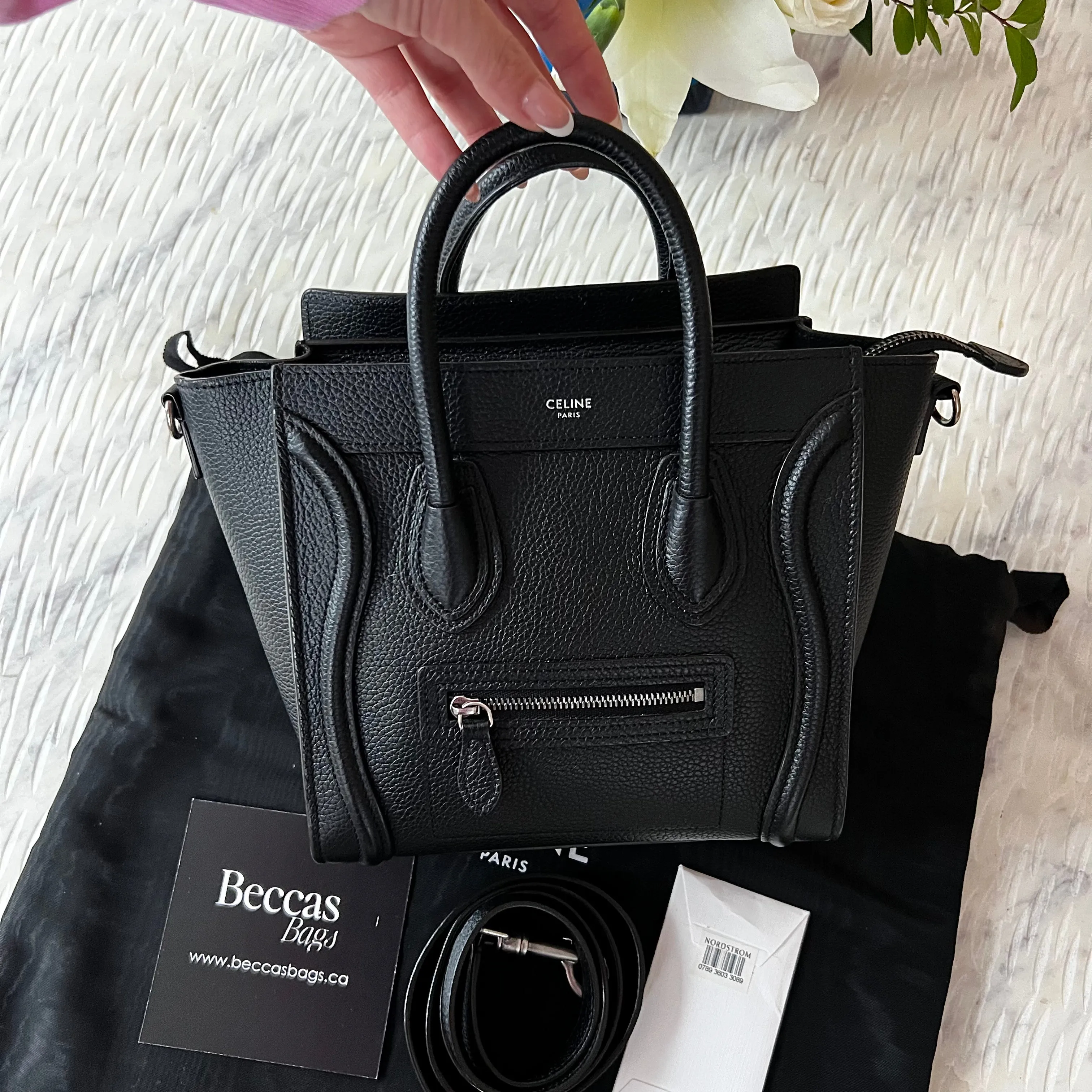 Celine Nano Luggage Bag