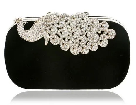 Chain Shoulder Women Evening Bags Velvet  Small Clutch Fashion Bags