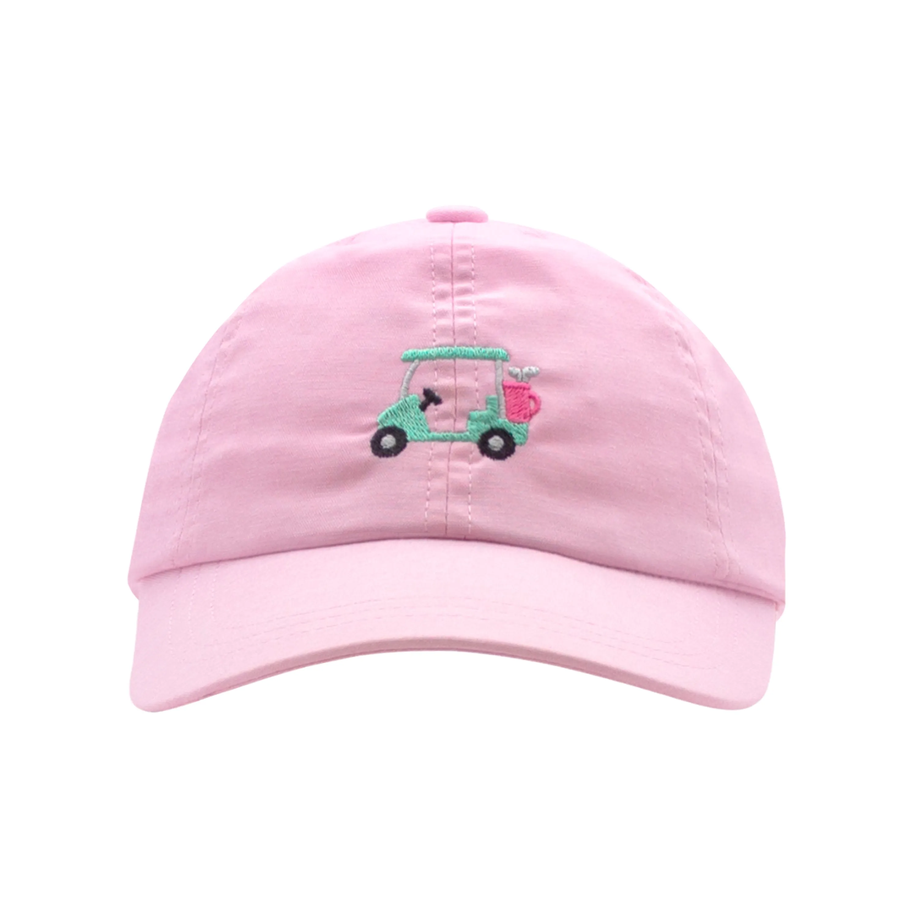 Classic Ball Cap - Pink Chambray Golf Cart