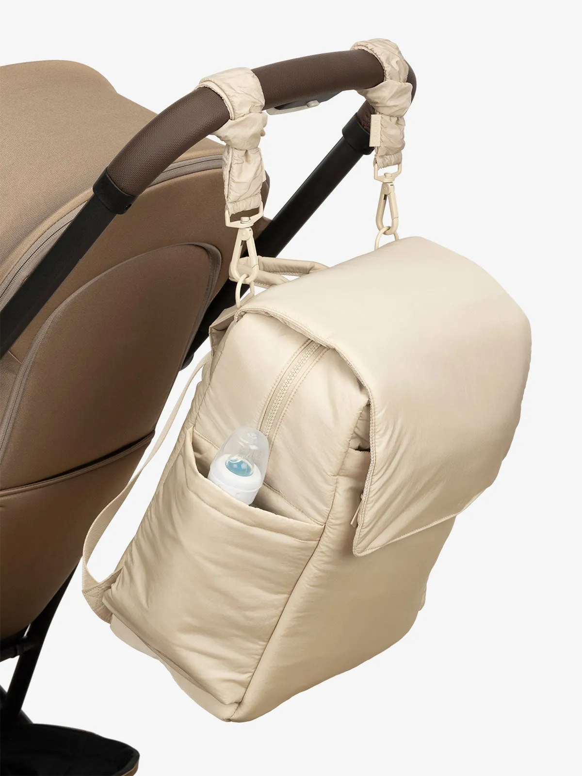 Diaper Backpack with Stroller Straps