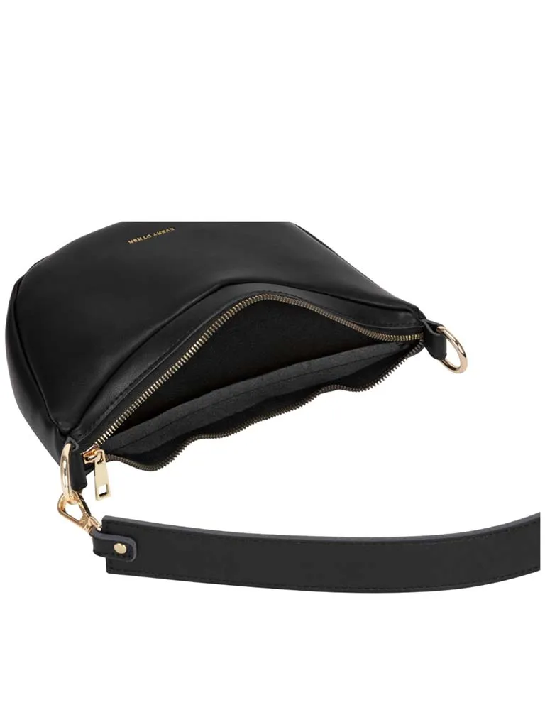 Every Other Slouchy Cross Body Bag - Black