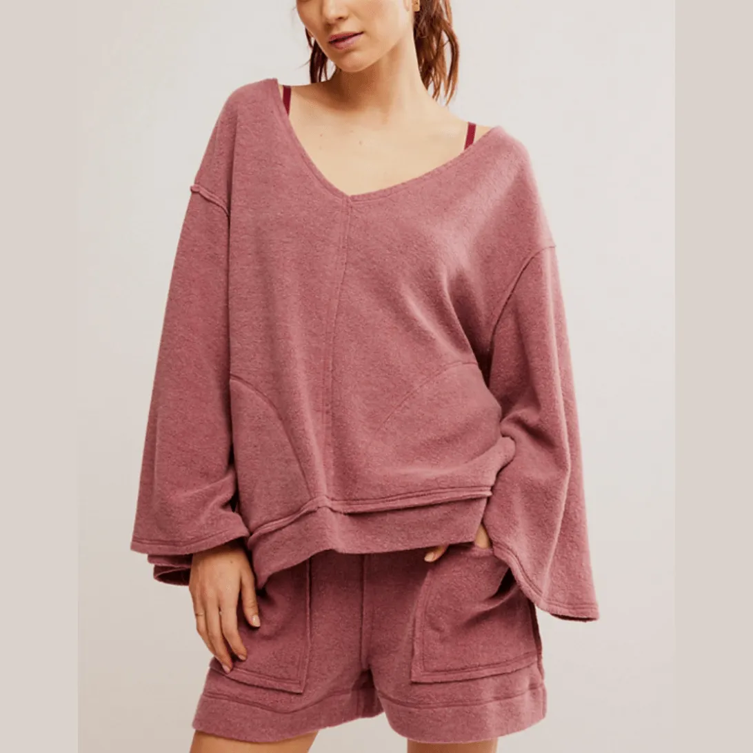 Free People Day Off Pullover