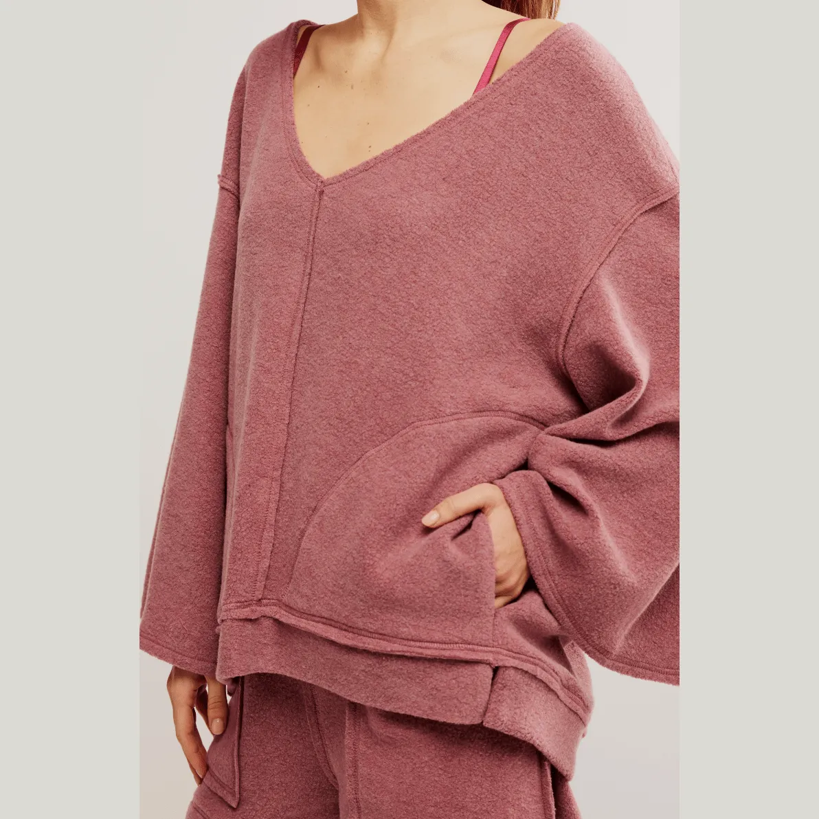 Free People Day Off Pullover