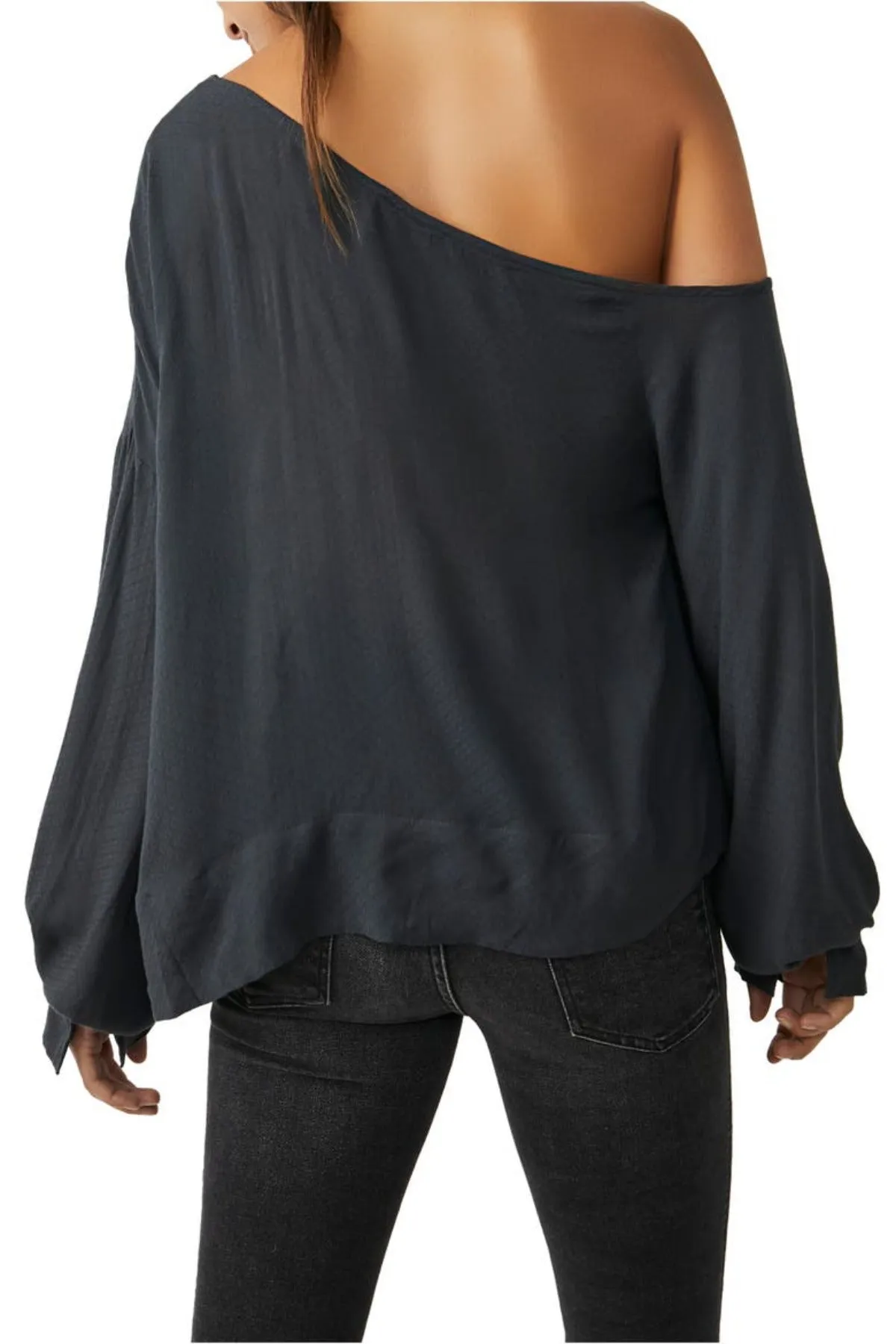 Free People Justina Blouse - Metal Stilleto