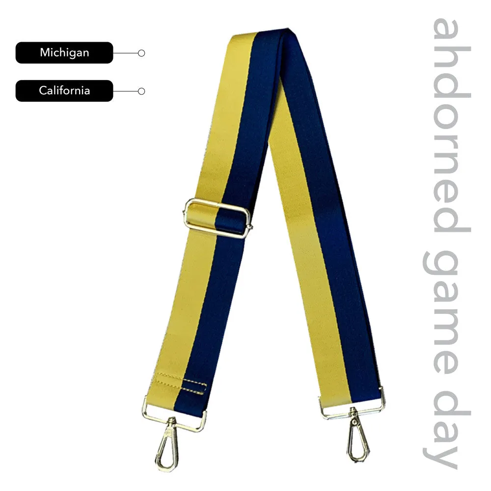 Game Day/Team Spirit  Interchangeable Woven Bag Strap