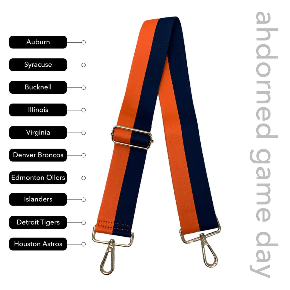 Game Day/Team Spirit  Interchangeable Woven Bag Strap