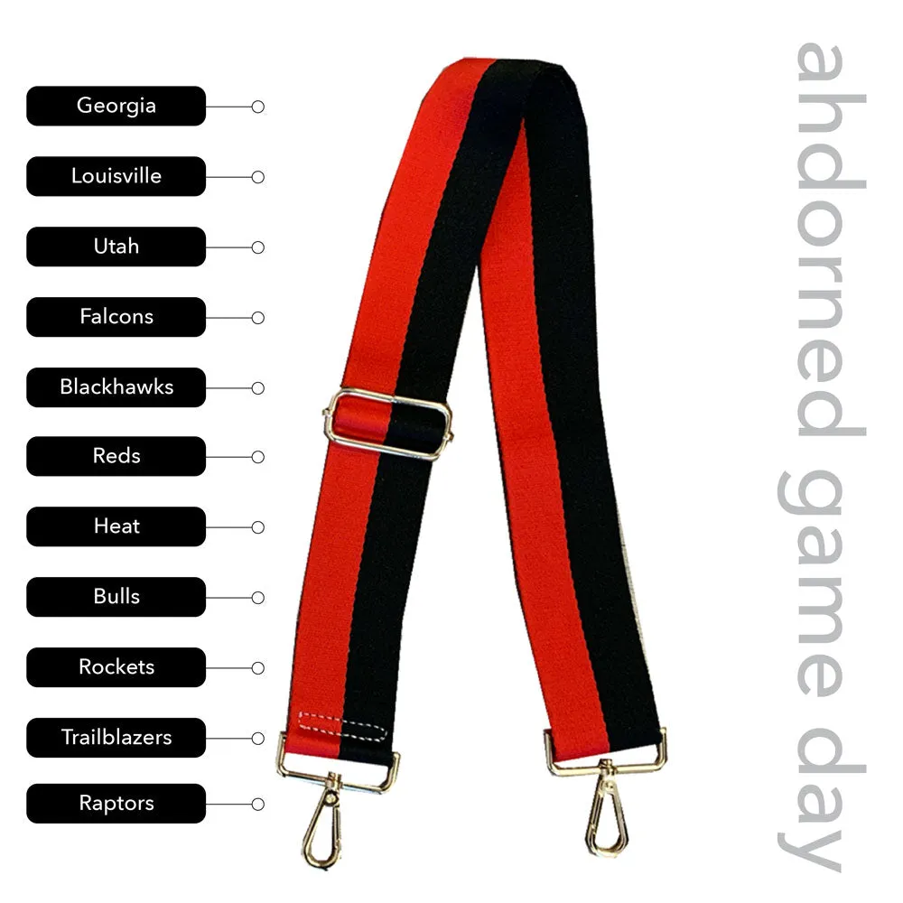 Game Day/Team Spirit  Interchangeable Woven Bag Strap