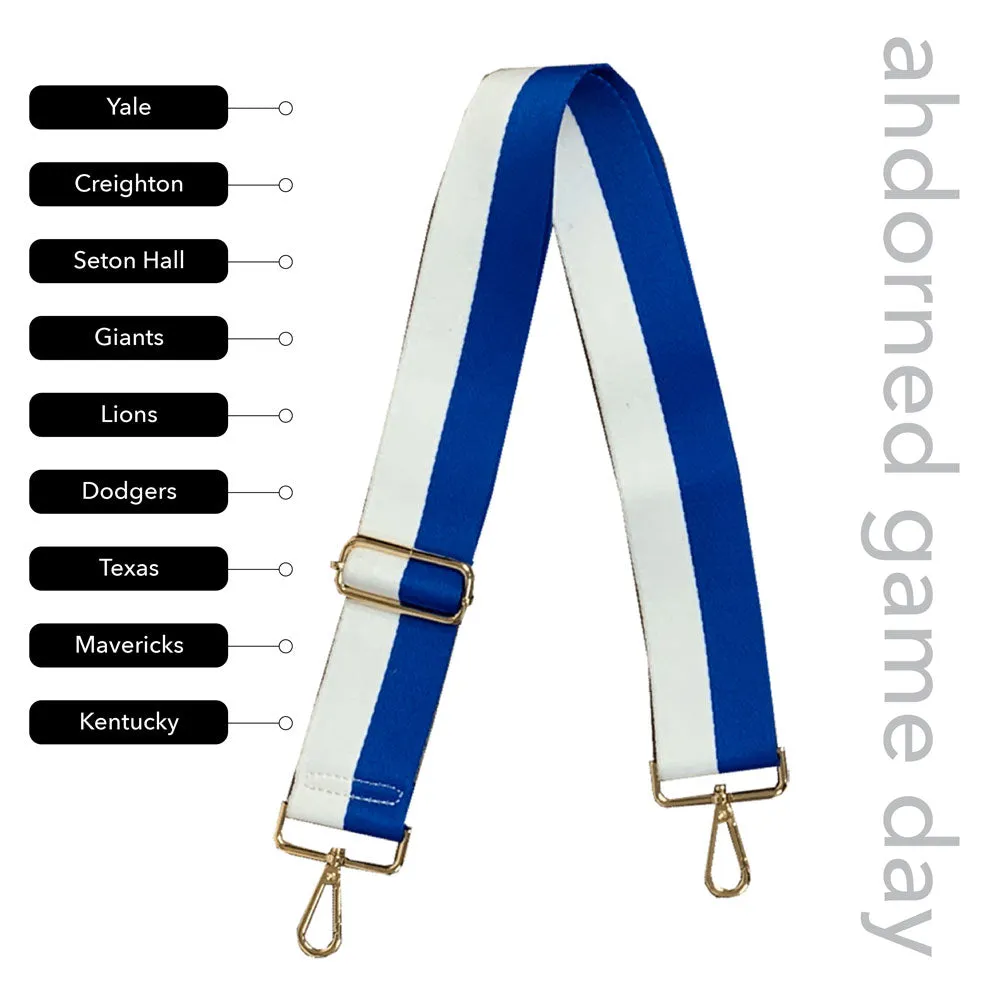 Game Day/Team Spirit  Interchangeable Woven Bag Strap