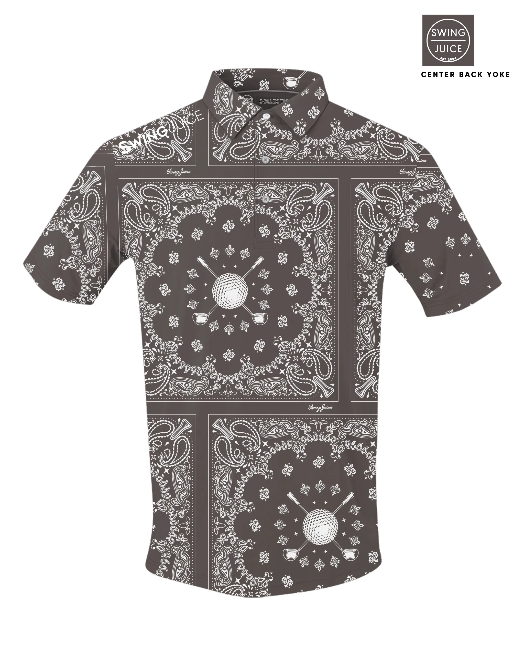 Golf Bandana Men's Polo