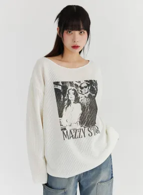 Graphic Sweater Pullover CS327