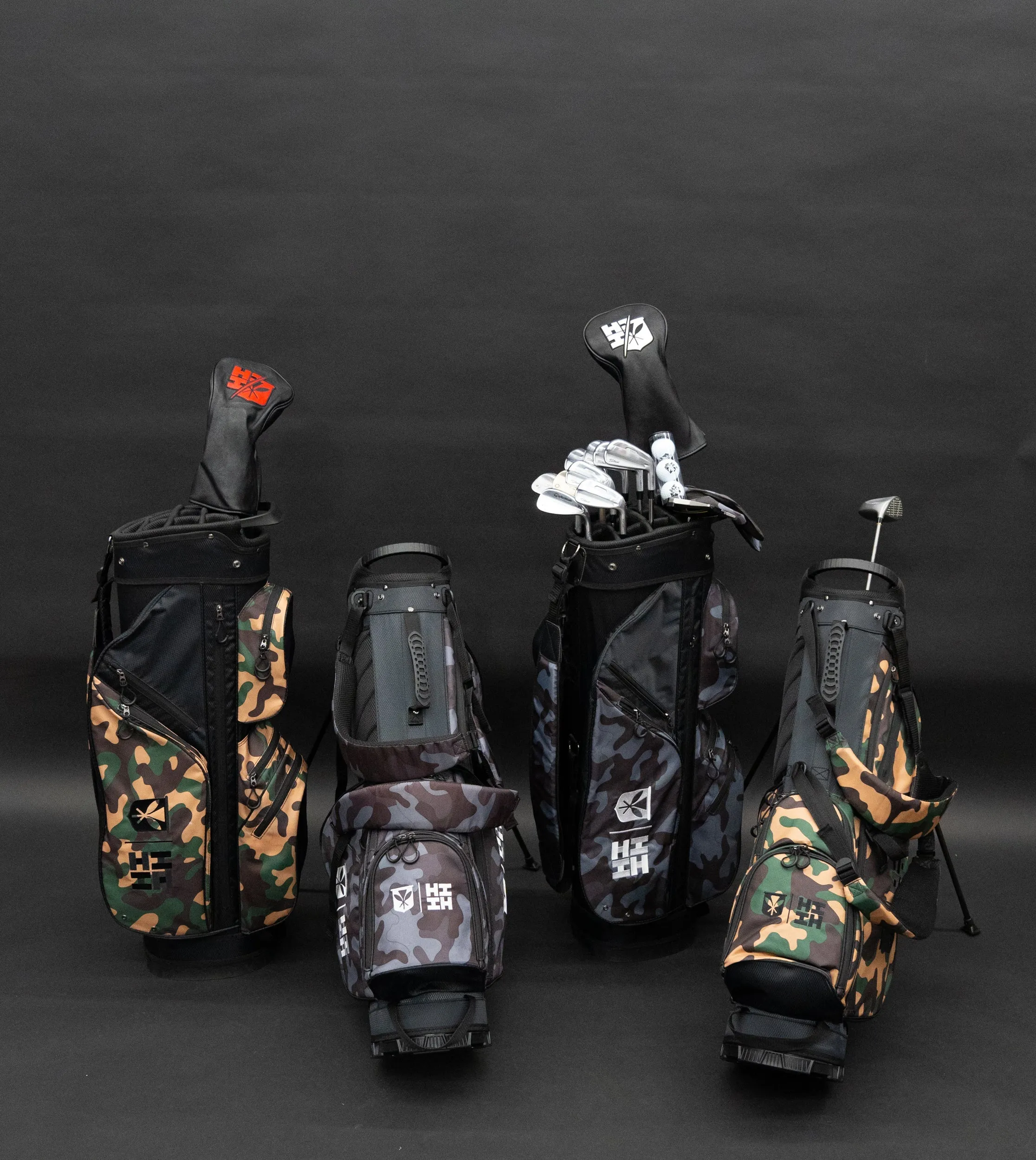 GREEN CAMO GOLF BAGS