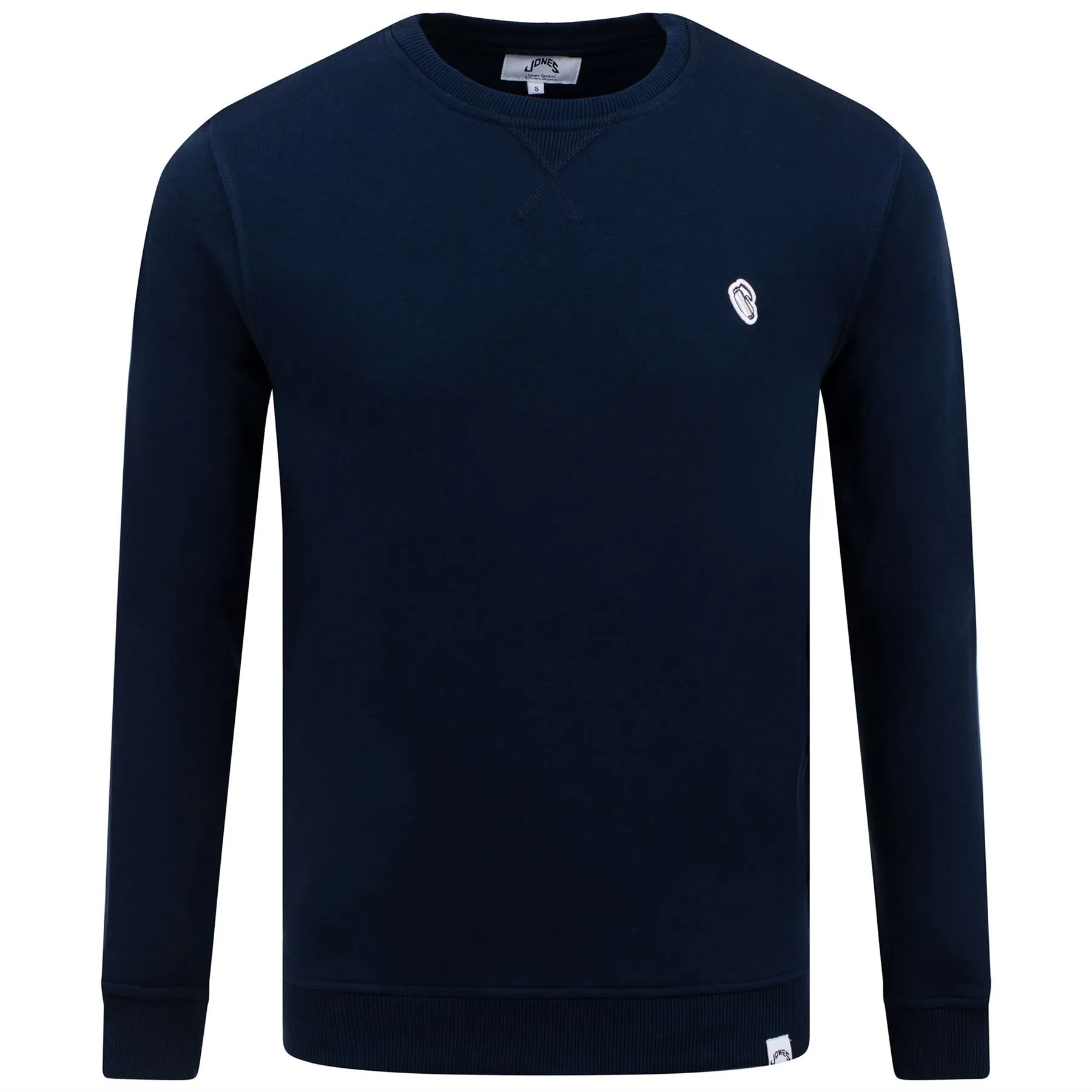 Grey Golf Bag Badge Sweatshirt Navy - AW23