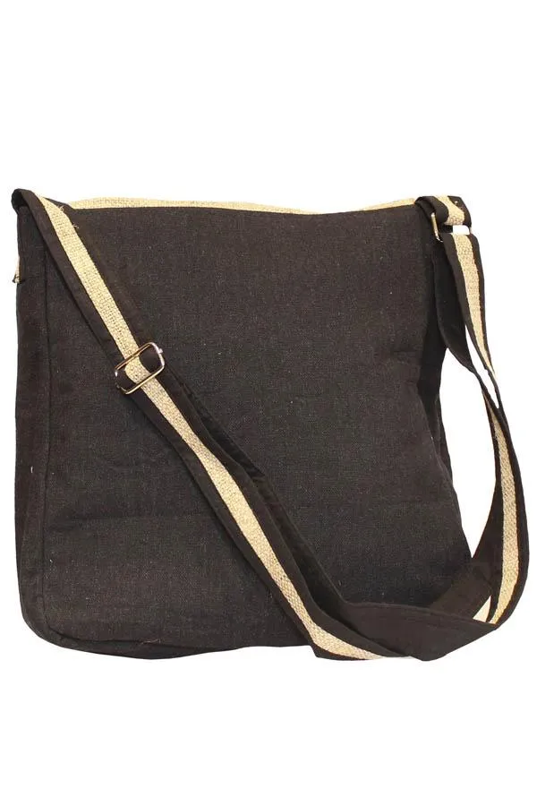 Hemp Blend Hamasa Namaste Messenger Bag