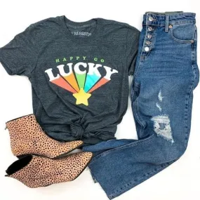 #L926 Happy Go Lucky Tee