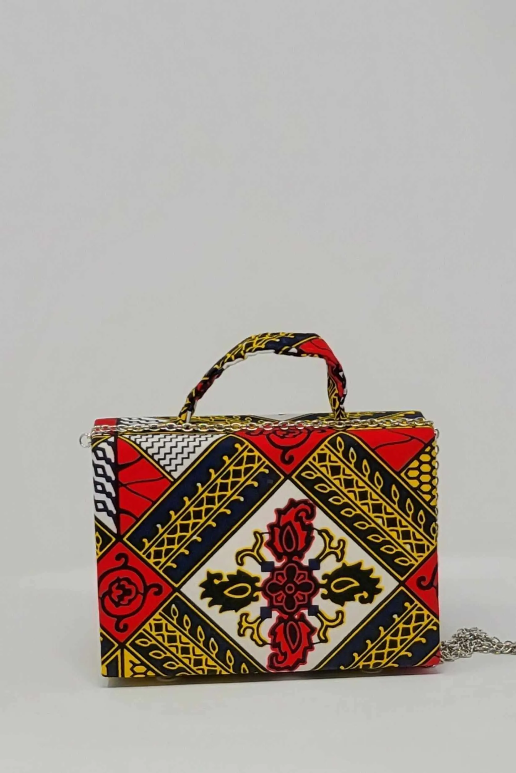 LA MALETTE-SORAYA African Print Mini Bag