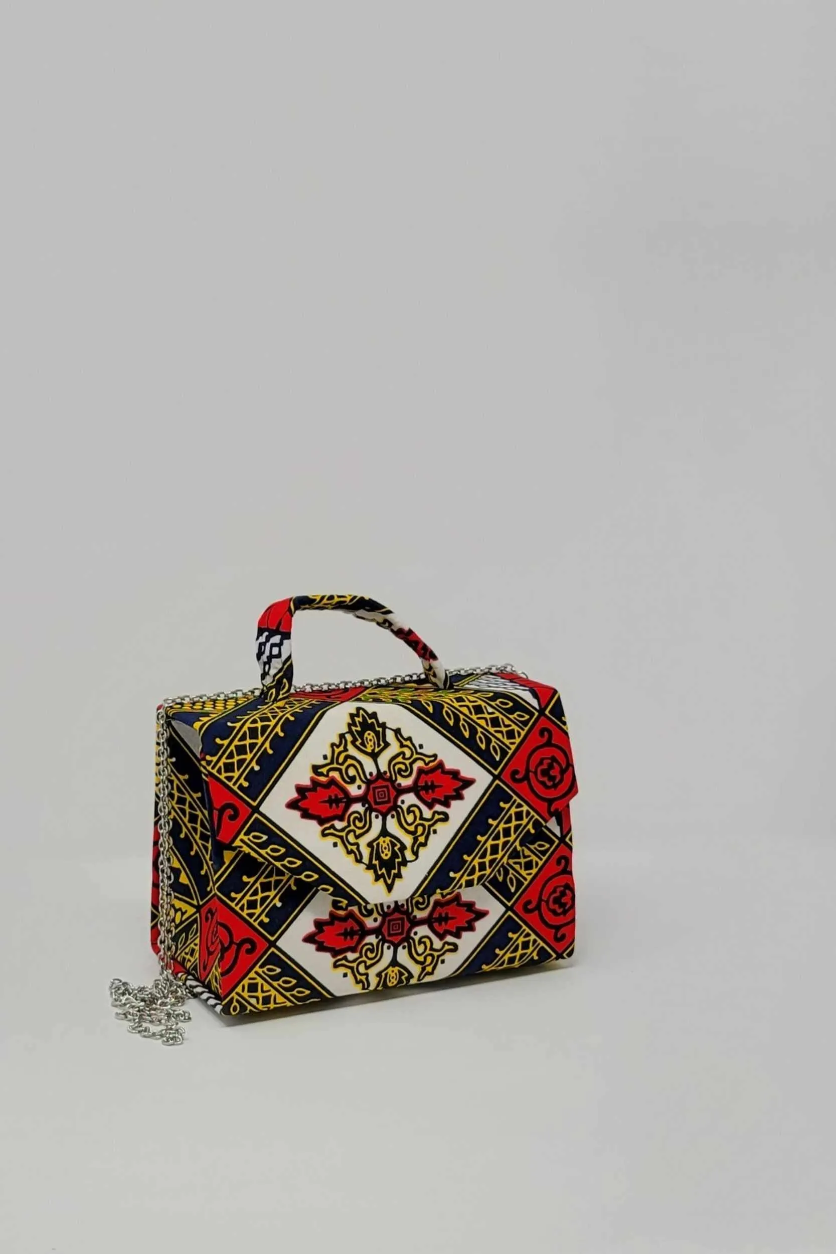 LA MALETTE-SORAYA African Print Mini Bag