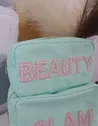 Large Beauty Mint Bag