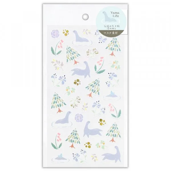 NB Washi Paper Mountain Life Large Stickers