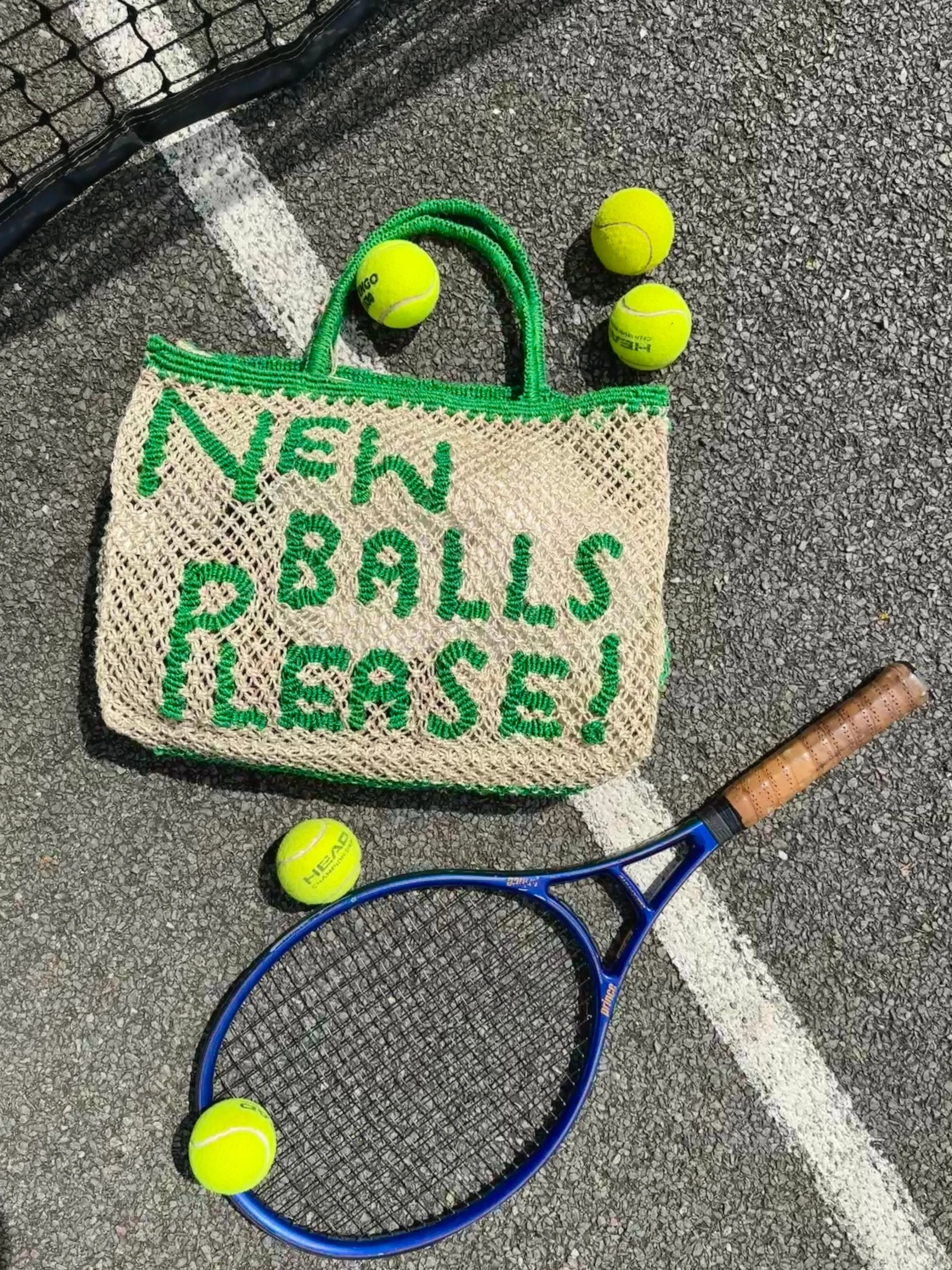 New Balls Please - Natural and green (PRE-ORDER: BACK IN STOCK IN SEPTEMBER)