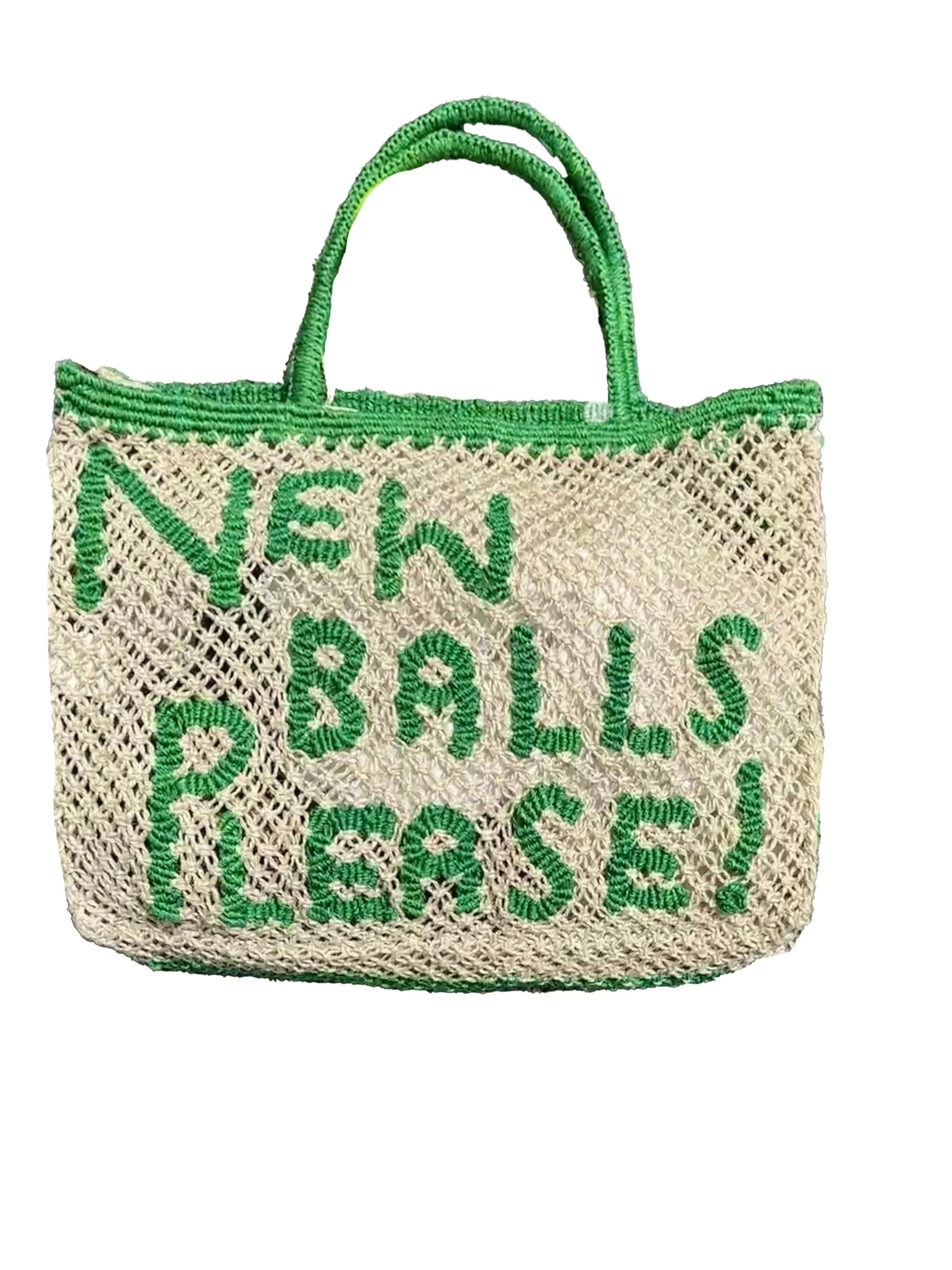 New Balls Please - Natural and green (PRE-ORDER: BACK IN STOCK IN SEPTEMBER)