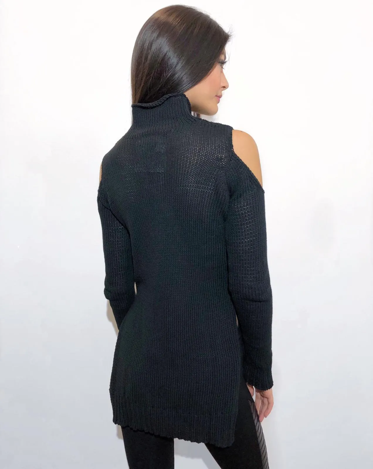 Open Shoulder Sweater