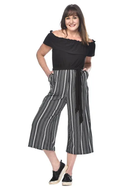 Peasant Top Capri Jumpsuit