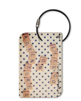 Retreev Smart Luggage Tag SCRABBLE