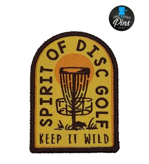 Spirit of Disc Golf Patch