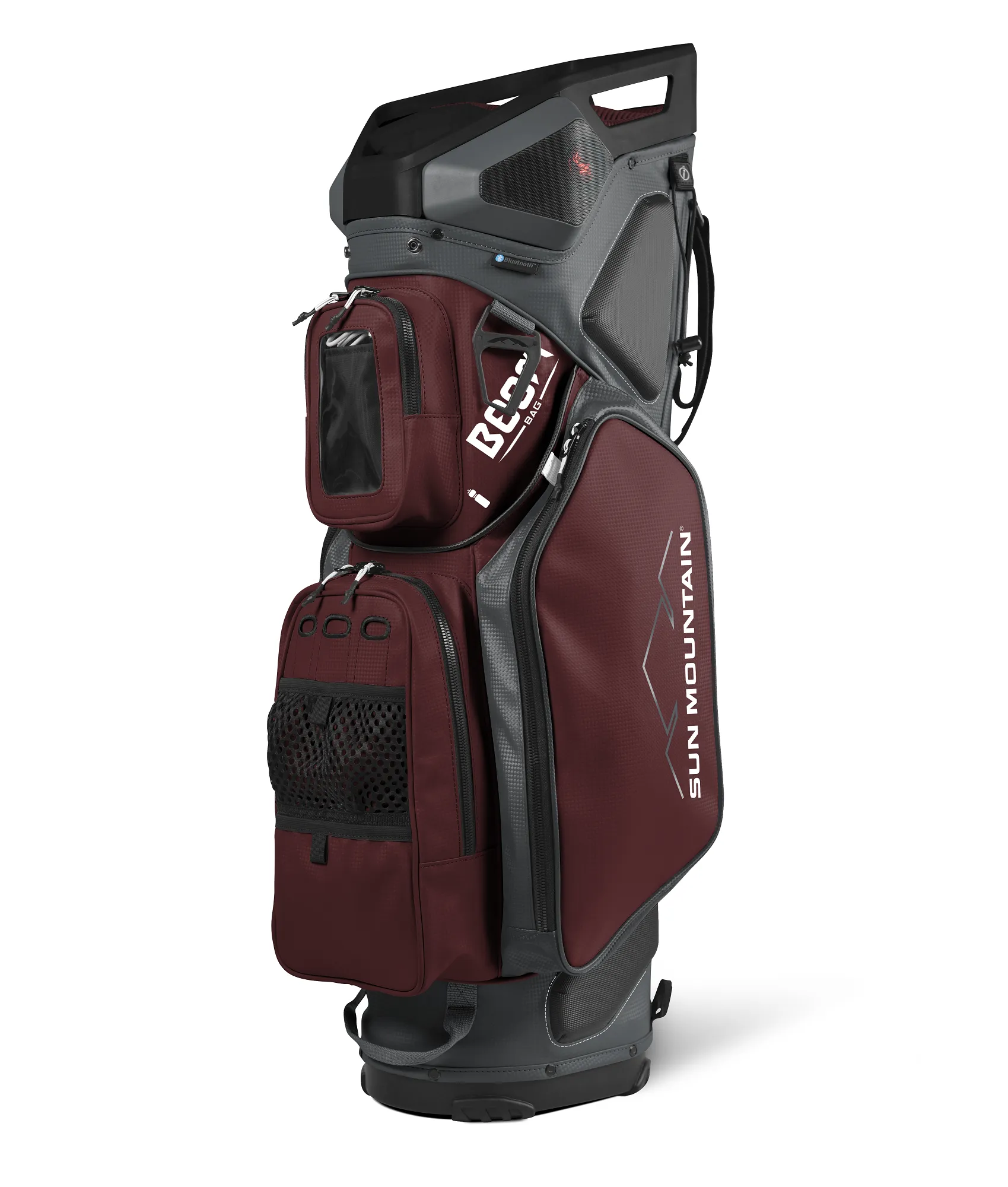 Sun Mountain 2022 Boom Bag Golf Cart Bag with Speakers