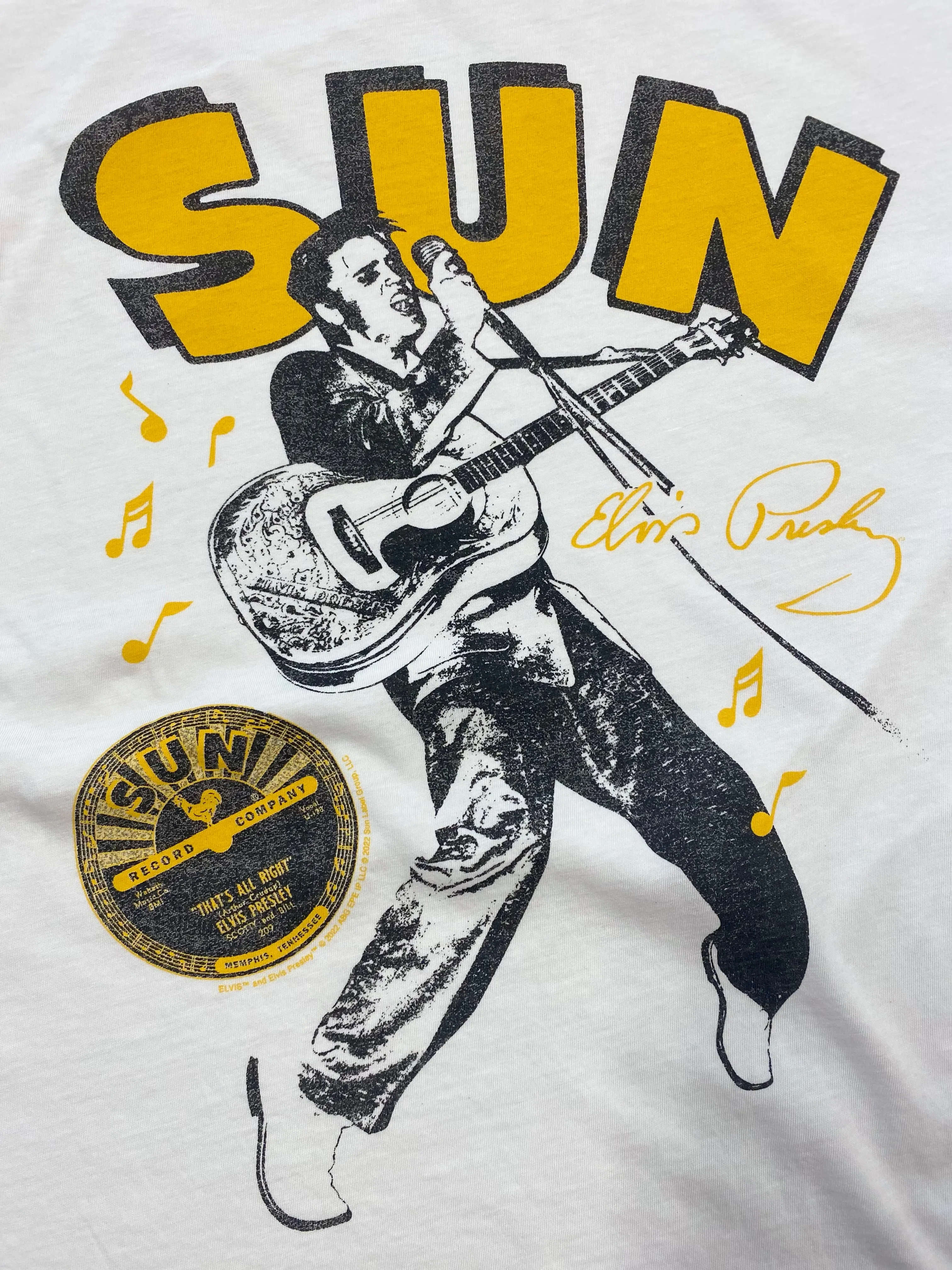 Sun Records Elvis Muscle Tee