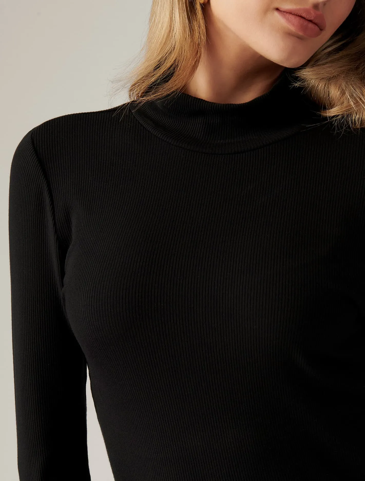 Winona Rib Long Sleeve Top