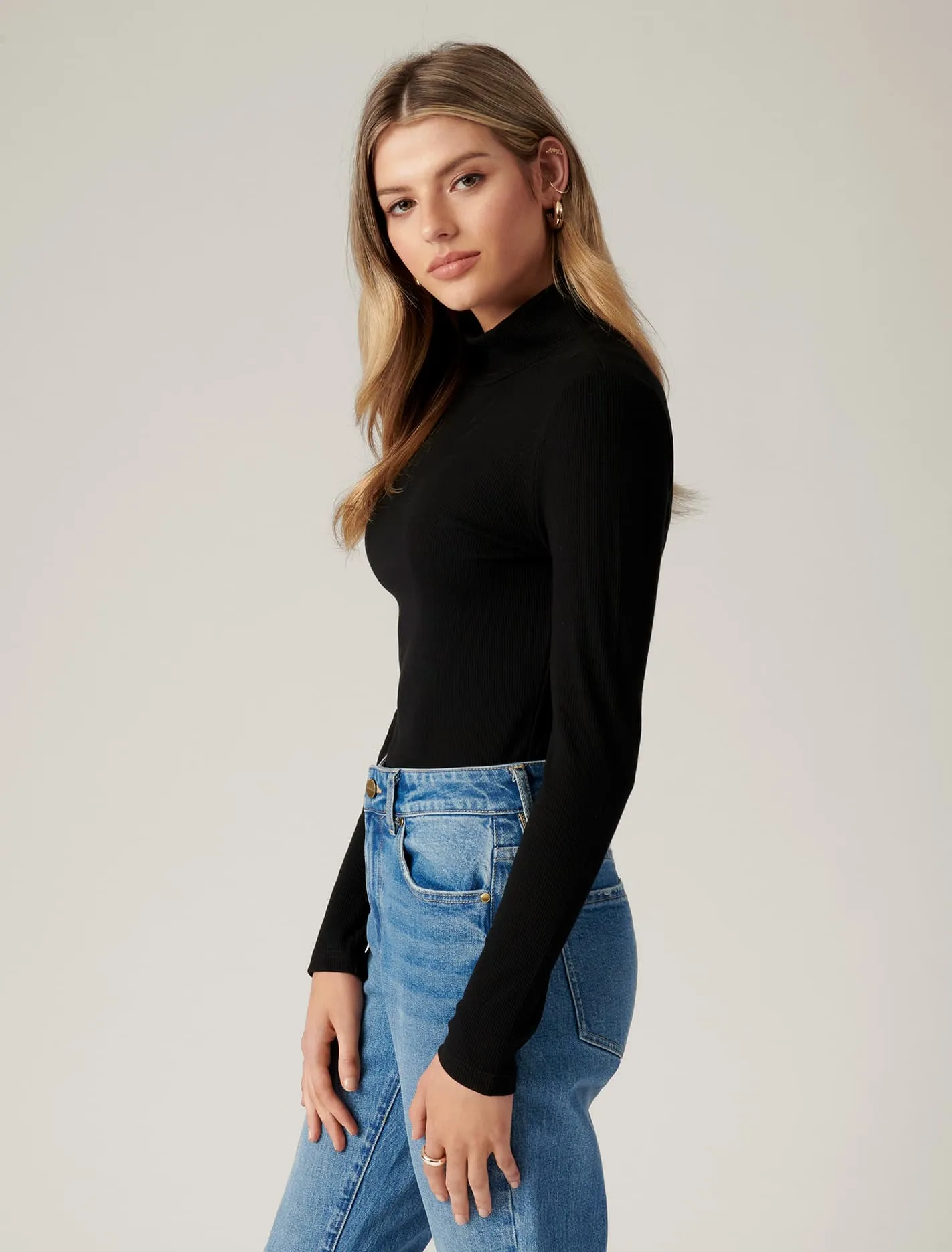 Winona Rib Long Sleeve Top